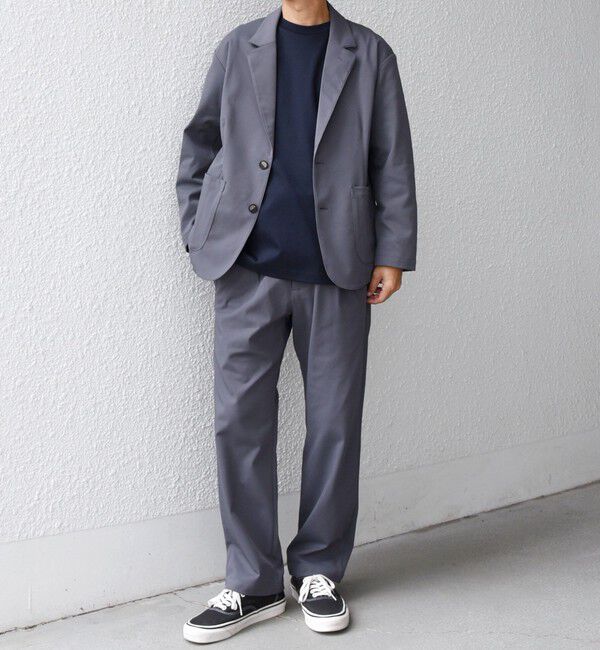 SHIPS any「SHIPS any: SORONA(R) ライト ツイル ストレッチ リラックス ジャケット(セットアップ対応)◇」|テーラードジャケット|