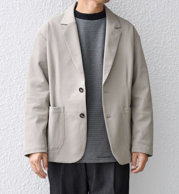 SHIPS any「SHIPS any: SORONA(R) ライト ツイル ストレッチ リラックス ジャケット(セットアップ対応)◇」|テーラードジャケット|