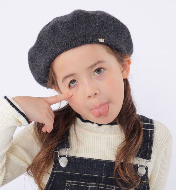 SHIPS KIDS「SHIPS KIDS:ニット ベレー帽」|ハンチング・ベレー帽|