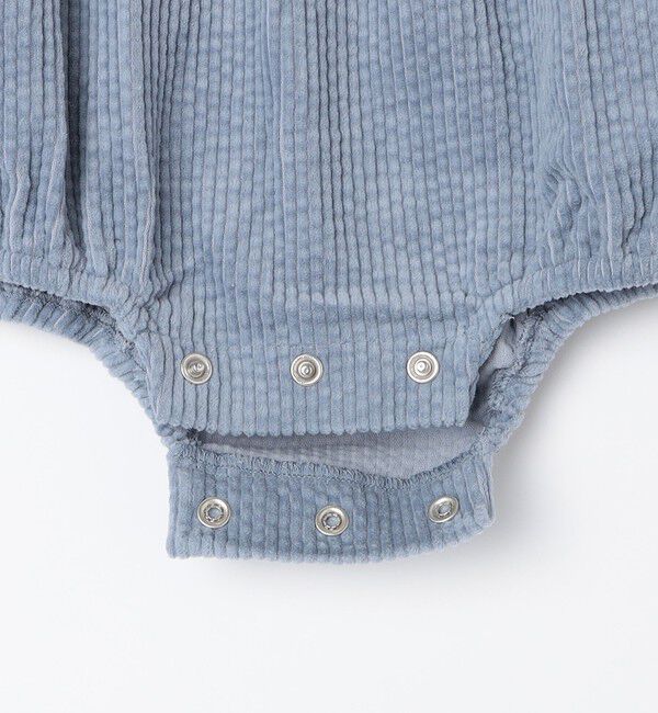 SHIPS KIDS「SHIPS KIDS:コーデュロイ オーバーオール ロンパース」|ロンパース|