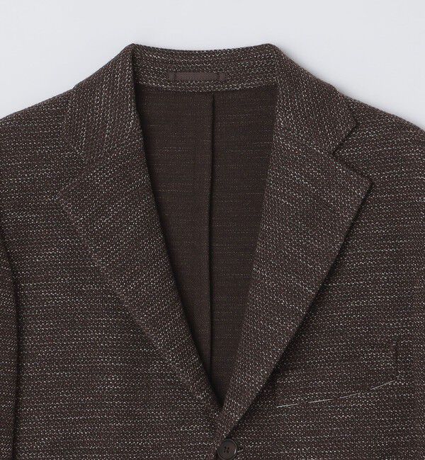 SHIPS「SHIPS: LANIFICIO ROMA メランジ ソリッド ジャケット」|テーラードジャケット|