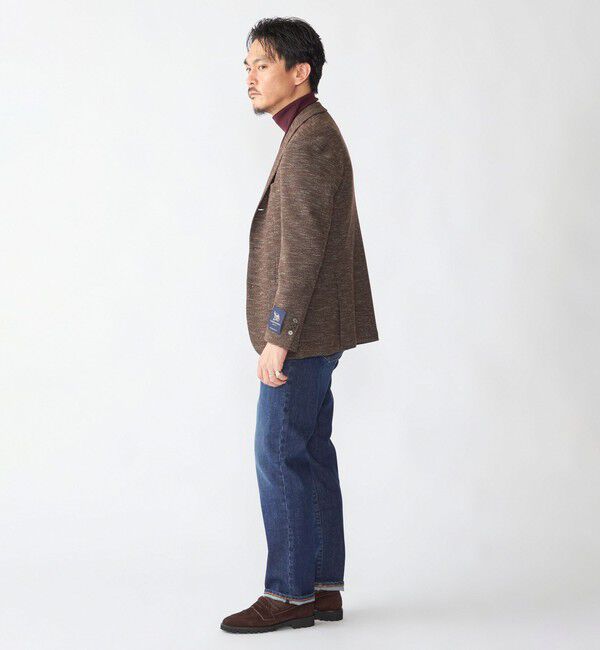 SHIPS「SHIPS: LANIFICIO ROMA メランジ ソリッド ジャケット」|テーラードジャケット|