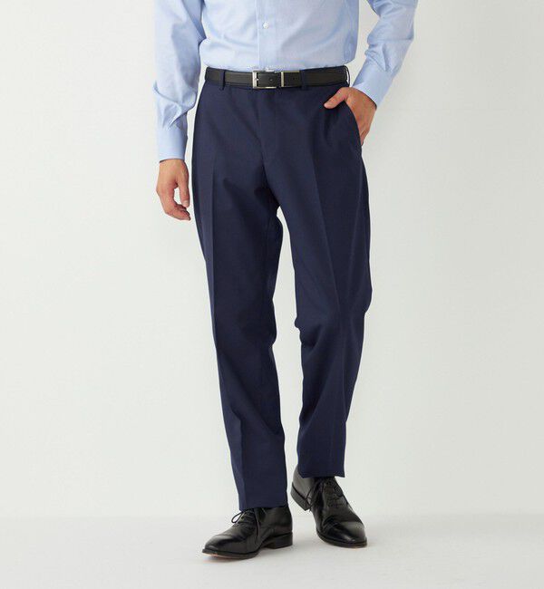 SHIPS Colors 「SHIPS Colors:〈洗濯機可能〉T/W スーツ スラックス(セットアップ対応可能)」|スラックス|