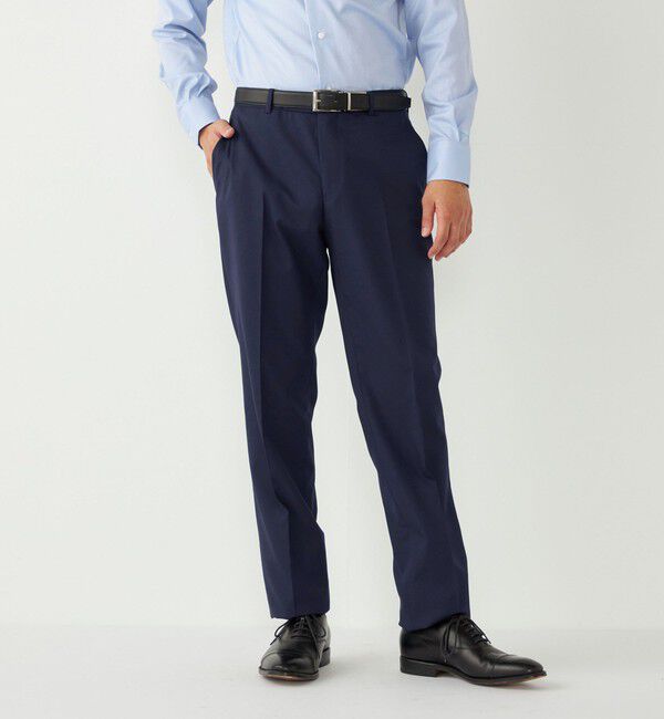 SHIPS Colors 「SHIPS Colors:〈洗濯機可能〉T/W スーツ スラックス(セットアップ対応可能)」|スラックス|