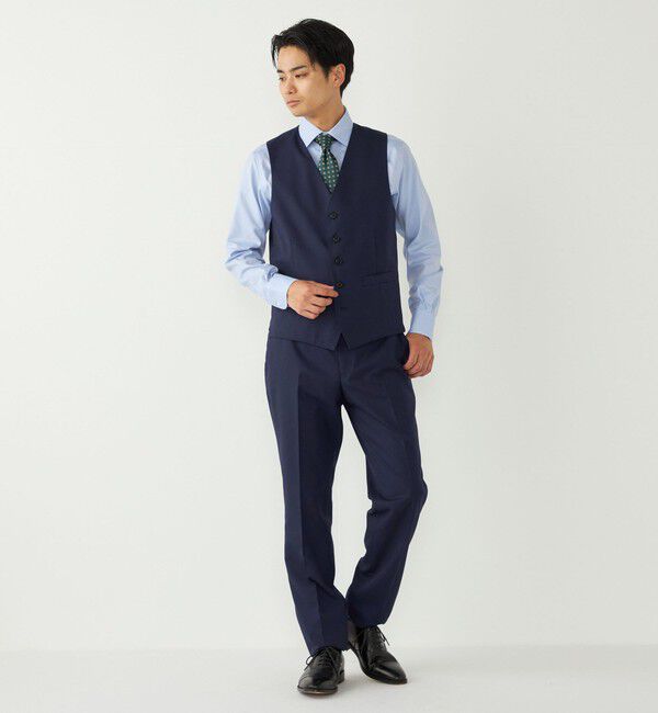 SHIPS Colors 「SHIPS Colors:〈洗濯機可能〉T/W スーツ スラックス(セットアップ対応可能)」|スラックス|