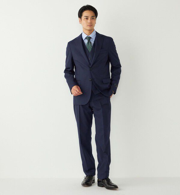 SHIPS Colors 「SHIPS Colors:〈洗濯機可能〉T/W スーツ スラックス(セットアップ対応可能)」|スラックス|