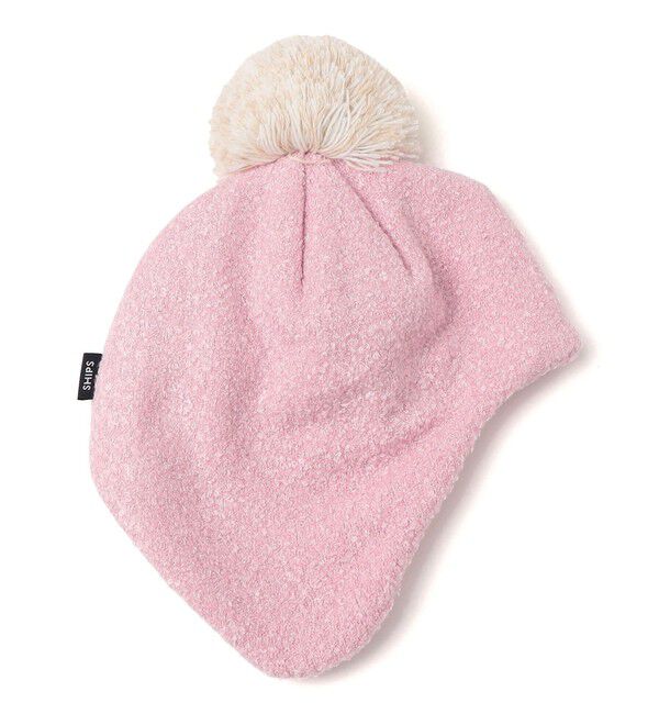 SHIPS KIDS「SHIPS KIDS:ベビー ふわもこ ポンポン ニットキャップ」|その他|