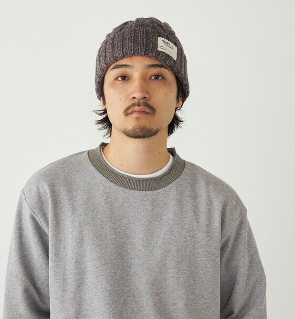 SHIPS Colors 「SHIPS Colors:〈手洗い可能〉ケーブル ニット キャップ」|ニット帽|