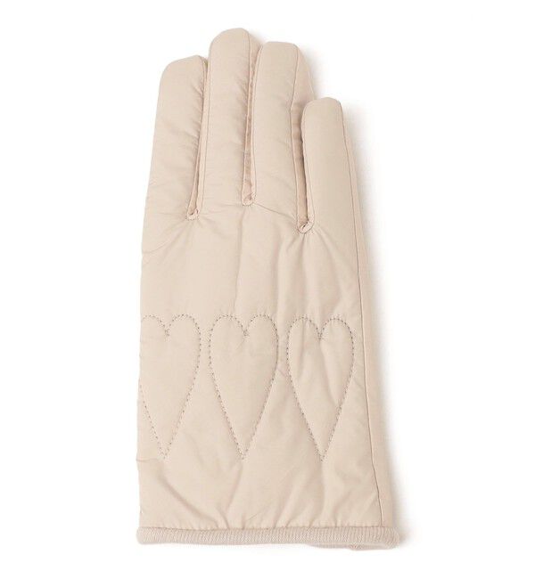 SHIPS any「casselini: ハート キルト グローブ」|手袋|