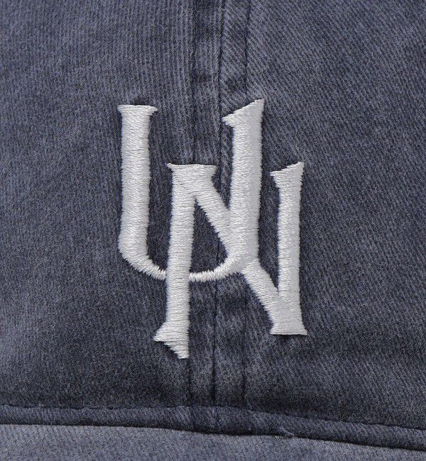 SHIPS Colors 「UNIVERSAL OVERALL:ロゴ 刺繍 ピグメント キャップ」|キャップ・キャスケット|