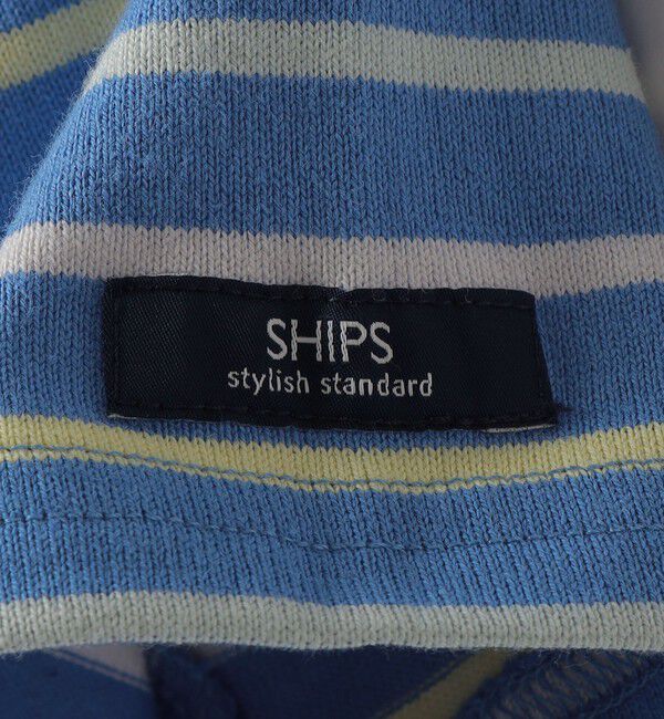 SHIPS KIDS「SHIPS KIDS:70～80cm / フェイク サスペンダー ロンパース」|ロンパース|