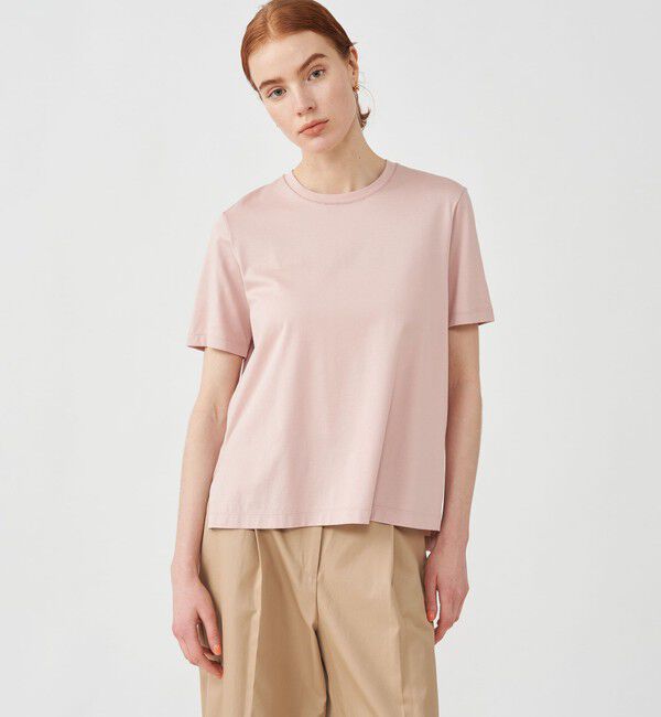 TOMORROWLAND collection「スーピマコットンジャージー クルーネックプルオーバー」|Tシャツ・カットソー|