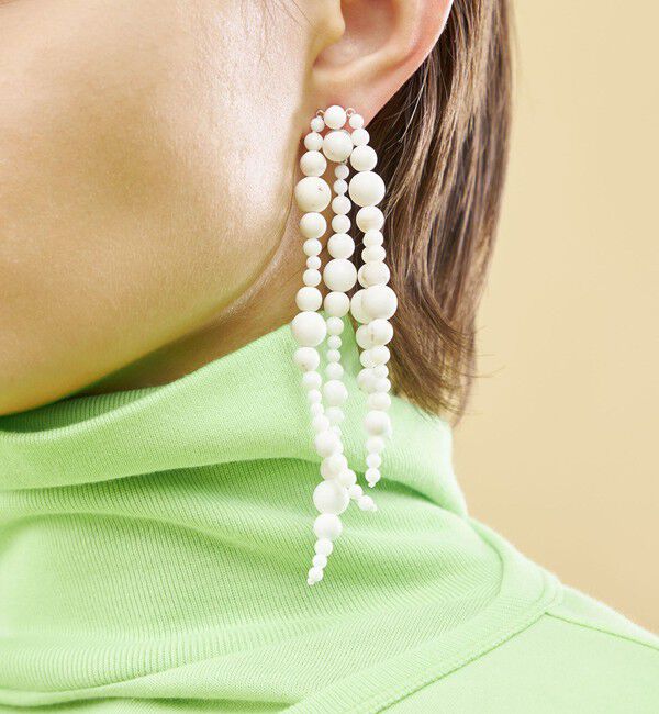 TOMORROWLAND GOODS「mussels and muscles GLYZINIA 片耳ピアス」|ピアス|