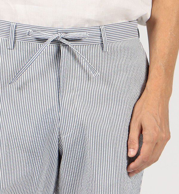 TOMORROWLAND MENS「クールマックスサッカー イージーショーツ」|チノ|