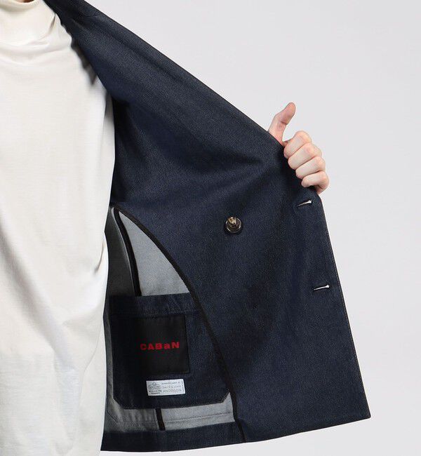 CABaN「CABaN シーアイランドデニム ダブルブレストジャケット」|テーラードジャケット|