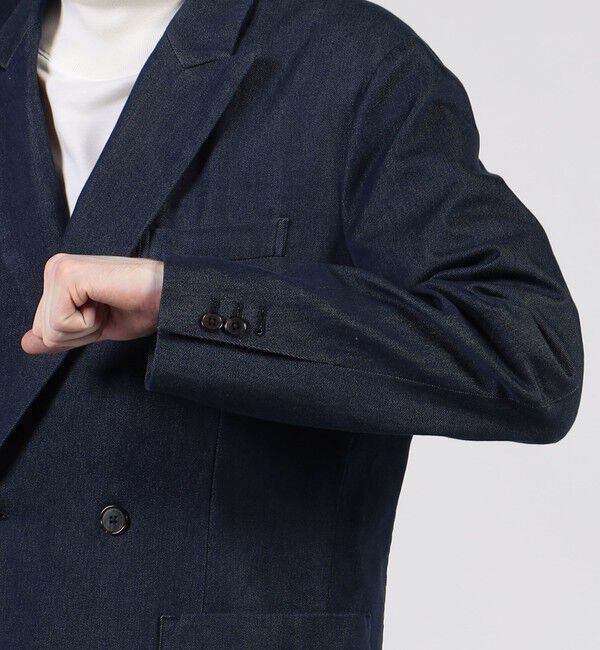 CABaN「CABaN シーアイランドデニム ダブルブレストジャケット」|テーラードジャケット|