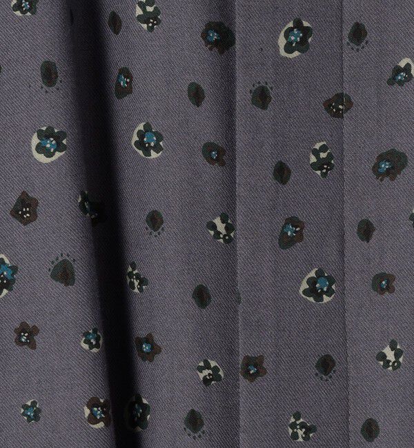 MACPHEE「ファインパターンプリント ジャンプスーツ」|オールインワン|