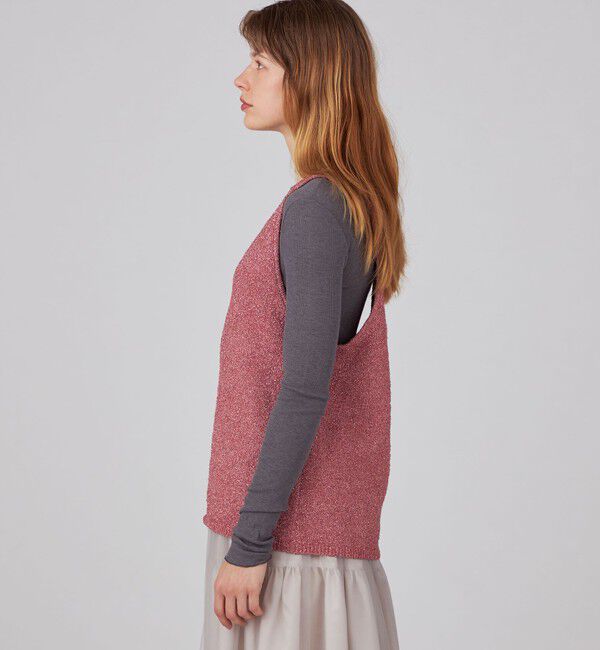 Ballsey「シャイニーメタル Iラインベスト」|ベスト・ジレ|