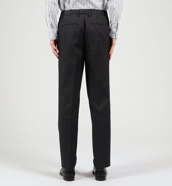 TOMORROWLAND MENS「ポリエステルコットン 1プリーツイージースラックス」|スラックス|