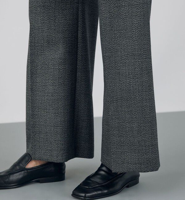 DES PRES「ウールムリネ タックパンツ」|スラックス|