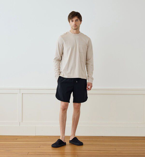 JAMES PERSE「コットン ポケットクルーネックプルオーバー MNLL3693」|Tシャツ・カットソー|