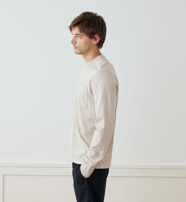 JAMES PERSE「コットン ポケットクルーネックプルオーバー MNLL3693」|Tシャツ・カットソー|