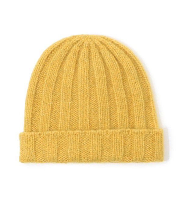 JAMES PERSE「テクスチャードカシミヤ ビーニー ALTC0509」|ニット帽|23 イエロー