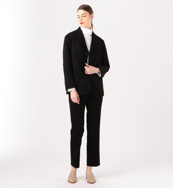 CABaN「カシミヤメルトン テーラードジャケット」|テーラードジャケット|