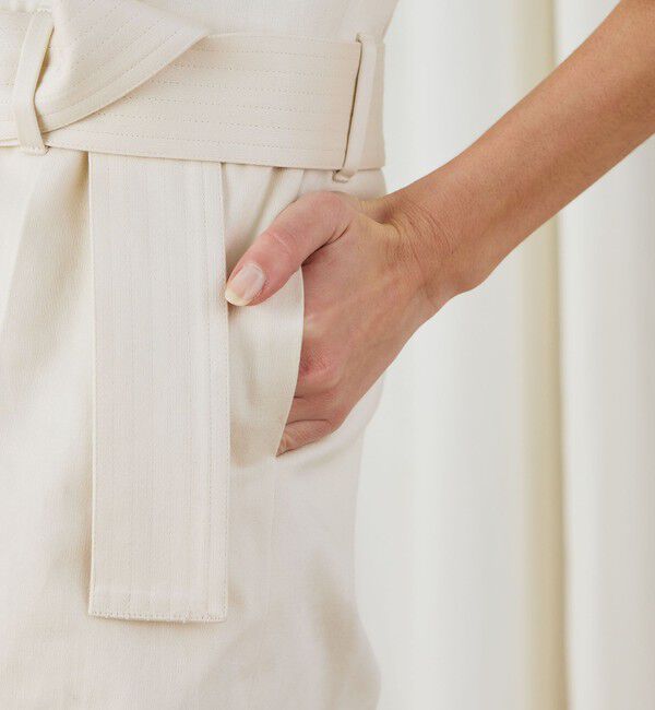 DES PRES「コットンサテン ジャンプスーツ」|オールインワン|