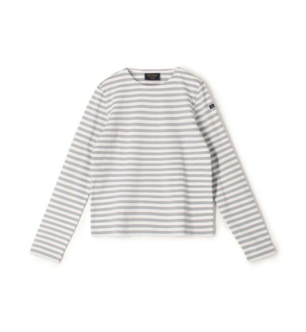 TOMORROWLAND GOODS「【別注】Le minor  ロングスリーブ ボーダー カットソー」|Tシャツ・カットソー|14 グレー系