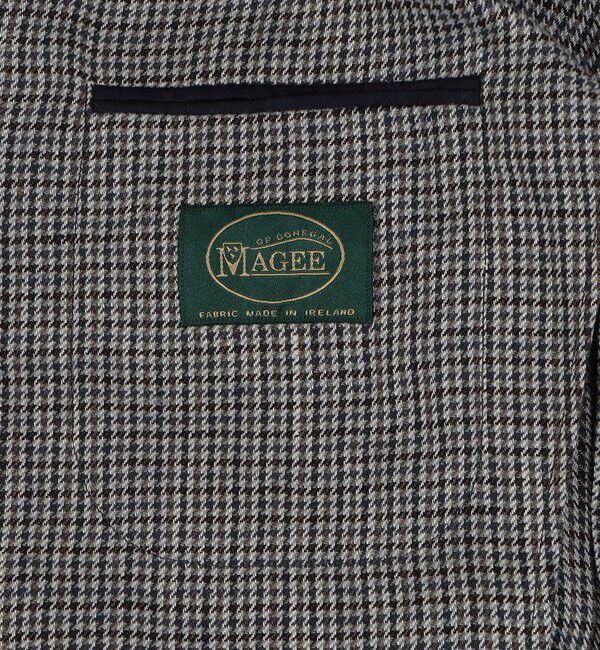 TOMORROWLAND MENS「アイリッシュリネン シングルブレステッド 3Bジャケット」|テーラードジャケット|