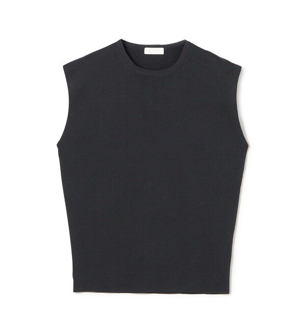 Ballsey「ハイゲージコットン ノースリーブプルオーバー」|ニット・セーター|17 ダークグレー