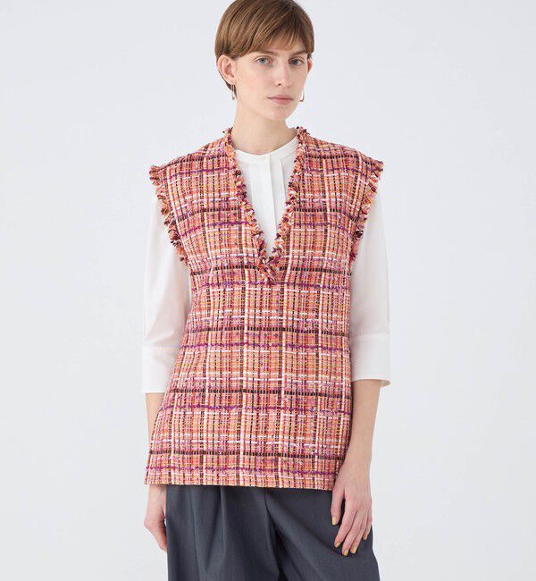 Ballsey「Mango Vネックベスト」|ベスト・ジレ|