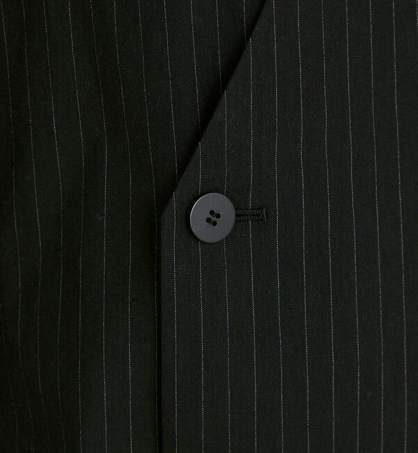 Edition「リネンストレッチ Vネックジレ」|ベスト・ジレ|