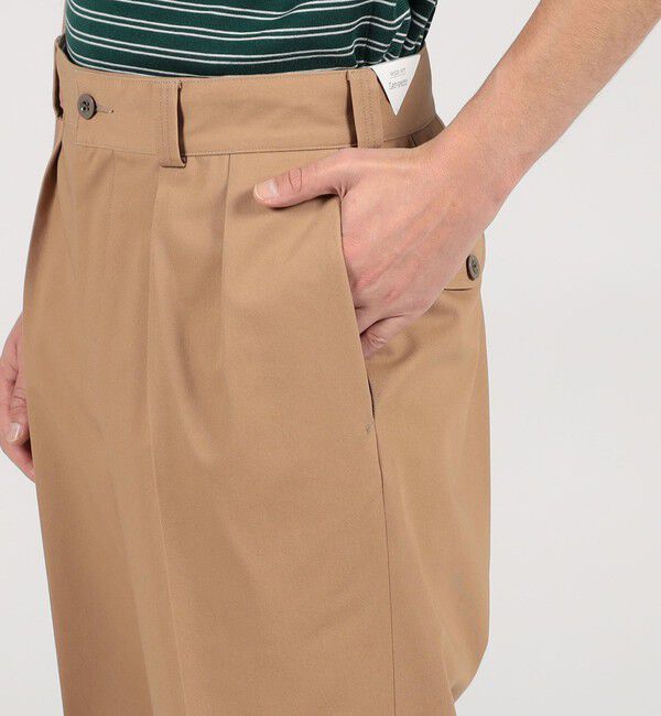 TOMORROWLAND BUYING WEAR「Tangent French army chino コットンツイルパンツ」|チノ|