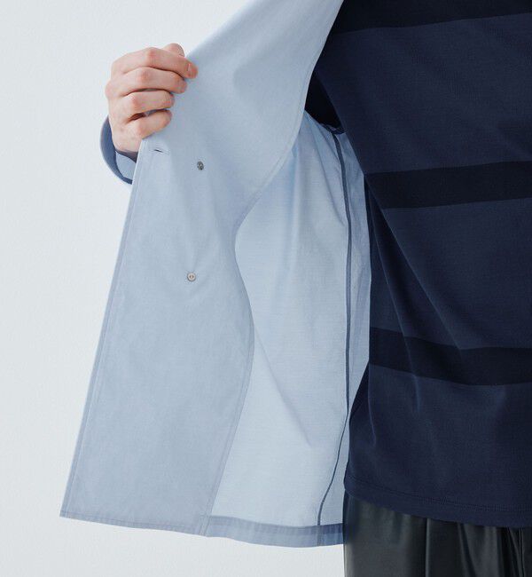 GALERIE VIE「コットンブロード セミダブルジャケット」|テーラードジャケット|