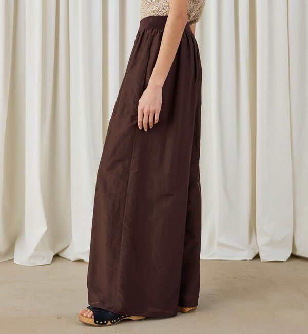 DES PRES「コットンシルクローン　ワイドパンツ」|その他|