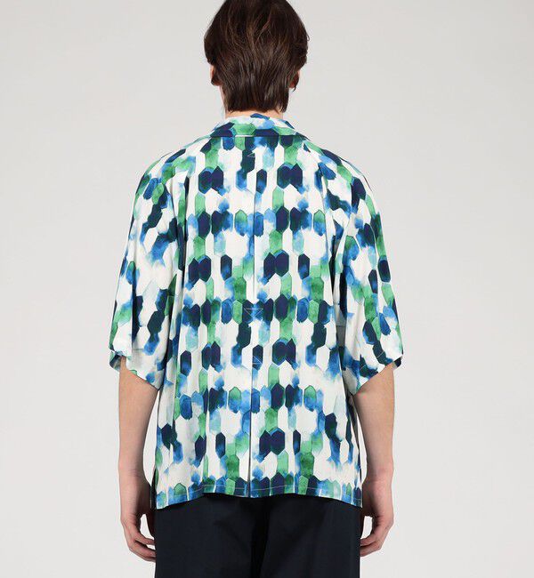 TOMORROWLAND BUYING WEAR「【別注】m's braque レーヨン オープンカラー ハーフスリーブシャツ」|シャツ・ブラウス|