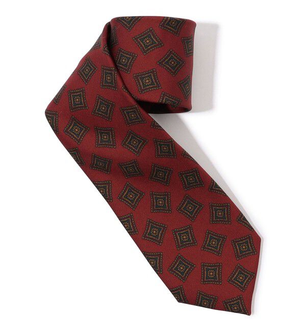 TOMORROWLAND GOODS「TOMORROWLAND シルクプリント 小紋柄ネクタイ」|ネクタイ・蝶ネクタイ|