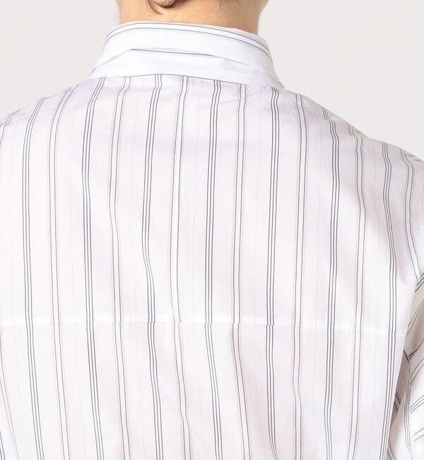 DES PRES「コンパクトプレーンコットン シャツワンピース」|ワンピース|