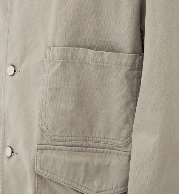 GALERIE VIE「ブラッシュドツイル ハンティングジャケット」|ブルゾン・スタジャン|