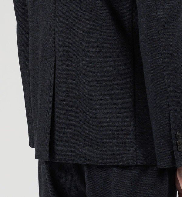 TOMORROWLAND MENS「ウールコットン ダブルジャガード シングルブレステッド2Bジャケット」|テーラードジャケット|