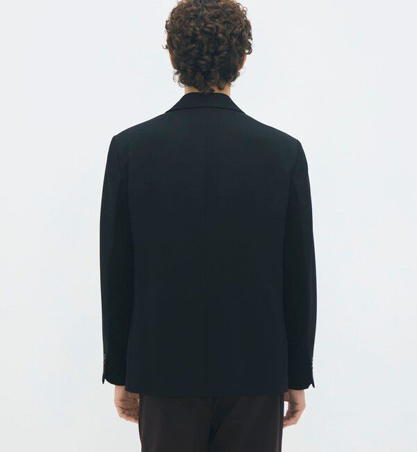 CABaN「ウールギャバジン コーデュロイラペルテーラードジャケット 」|テーラードジャケット|