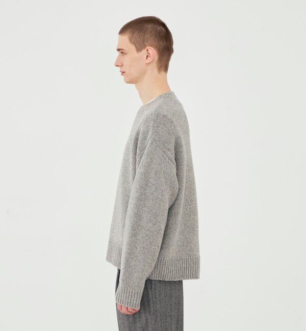 GALERIE VIE「ファインウール クルーネックプルオーバー」|ニット・セーター|