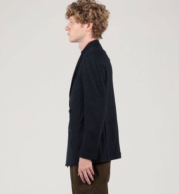 TOMORROWLAND MENS「カシミヤジャージー ダブルブレステッド6Bジャケット BRESCHI」|テーラードジャケット|