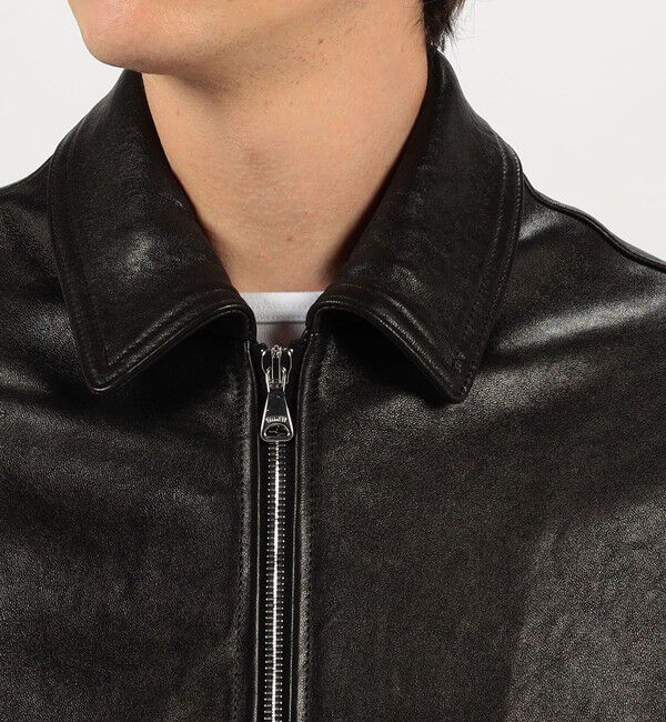 TOMORROWLAND MENS「【別注】EMMETI AKRON ラムレザー ブルゾン」|ブルゾン・スタジャン|