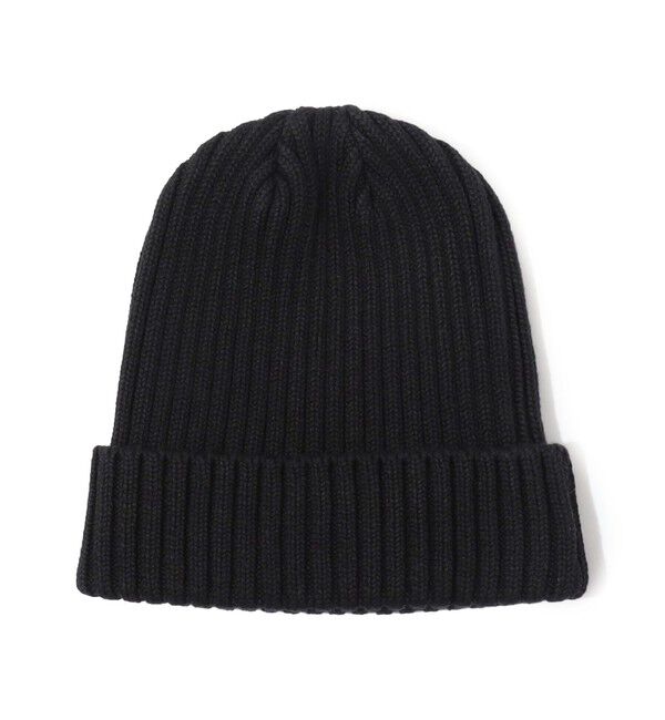 TOMORROWLAND GOODS「KIJIMA TAKAYUKI COTTON WATCH CAP」|ニット帽|19 ブラック