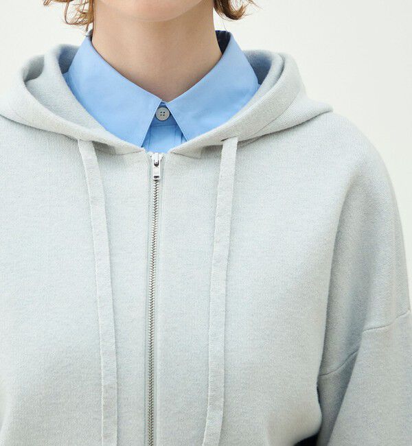 MACPHEE「コットンストレッチ フーディー」|パーカー|