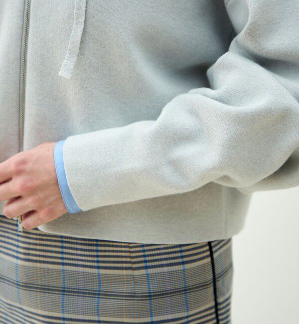 MACPHEE「コットンストレッチ フーディー」|パーカー|