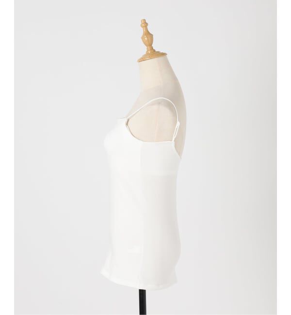 EMILYWEEK「《追加3》オーガニックコットン混 ストレッチブラキャミソール（グレージュ）」|インナー|